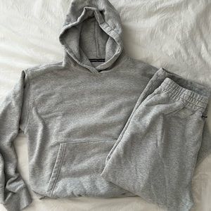 Alexander Wang sweatshirt hoodie set size 2